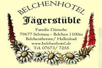 Belchenhotel J�gert�ble in 79677 Multen-Belchen