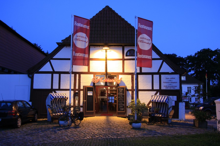 Restaurant auf der Hofanlage Marienhof in Neustadt in Holstein