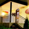 Beim Schweitzer Restaurant in Oberstaufen (Bayern / Oberallg�u)]