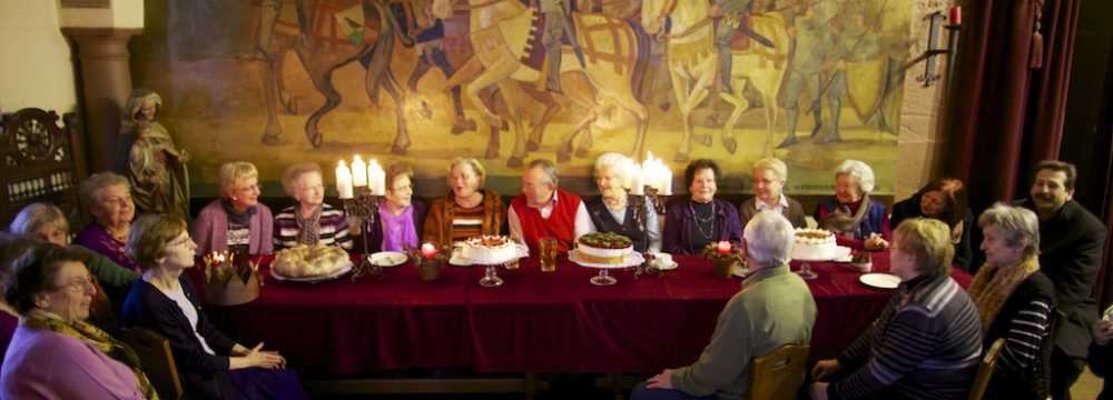 Burgsch�nke der Burg Berwartstein in Erlenbach