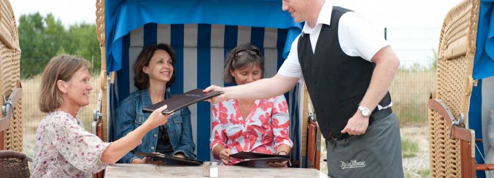 Zur D�ne - Naturstrandk�che in Gr�mitz - Lernsterstrand