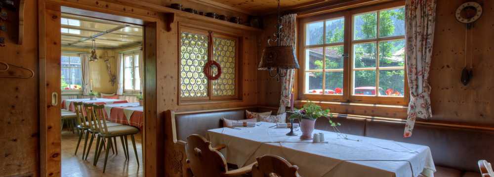 Restaurants in Oberstaufen: Restaurant im Hotel Traube