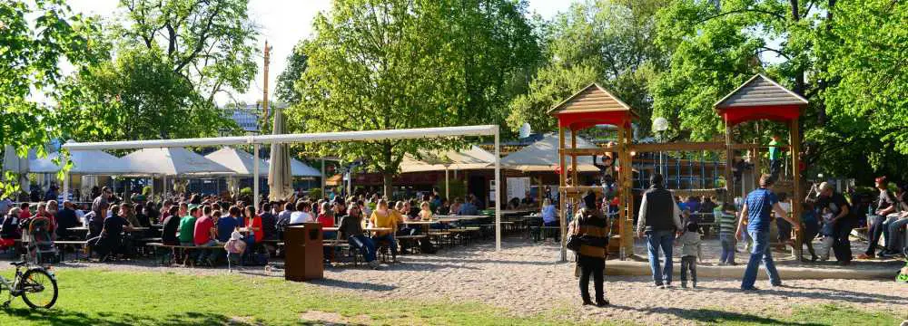 Restaurants in Stuttgart: Biergarten im Schlossgarten