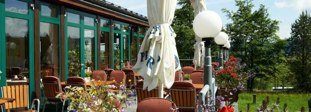 Restaurant im Jens Weiflog Appartementhotel in Oberwiesenthal