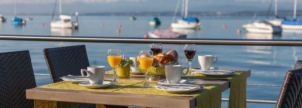 Seeblick in Hagnau am Bodensee