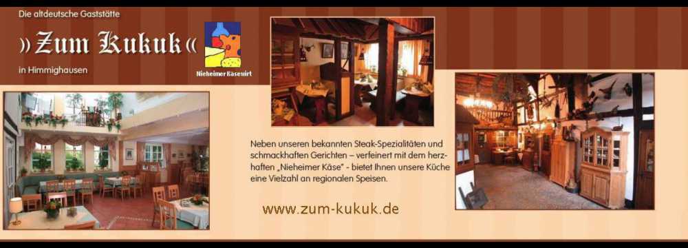 Restaurants in Nieheim: Altdeusche Gaststtte Zum Kukuk