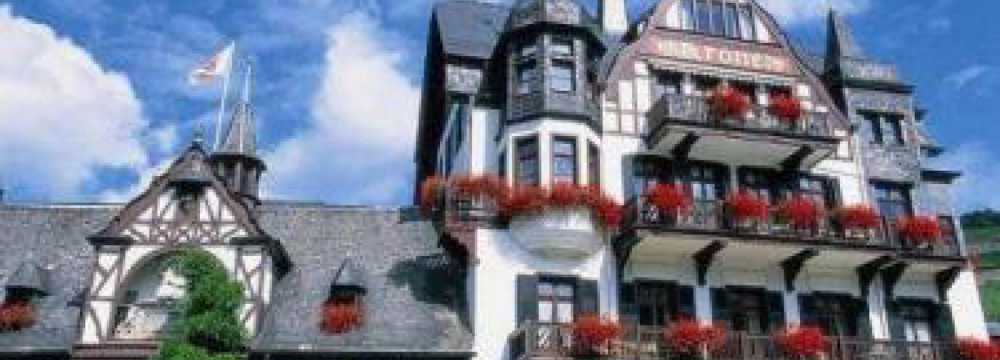 Restaurants in Rdesheim am Rhein: Hotel Krone Assmannshausen