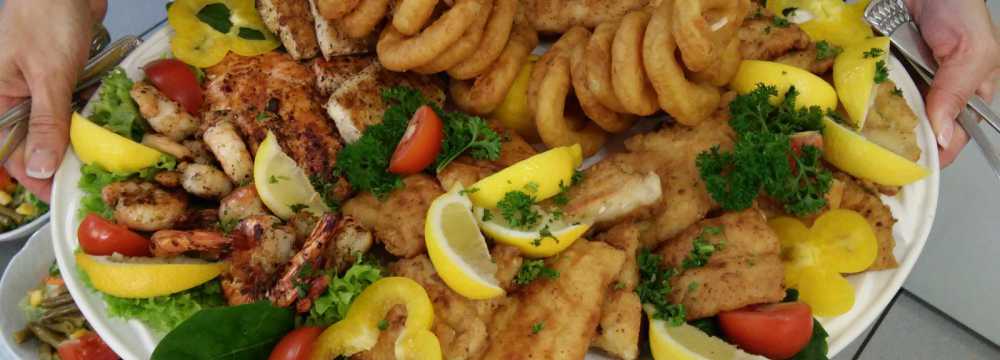 Das Fischlokal in B�nen