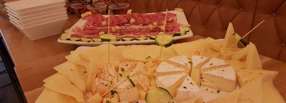 Frau Hopf im Schlo�caf� in T�bingen