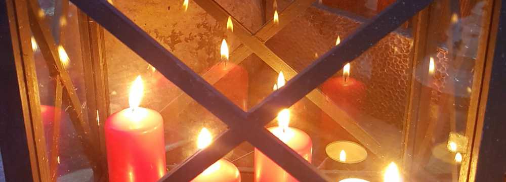 Frau Hopf im Schlo�caf� in T�bingen