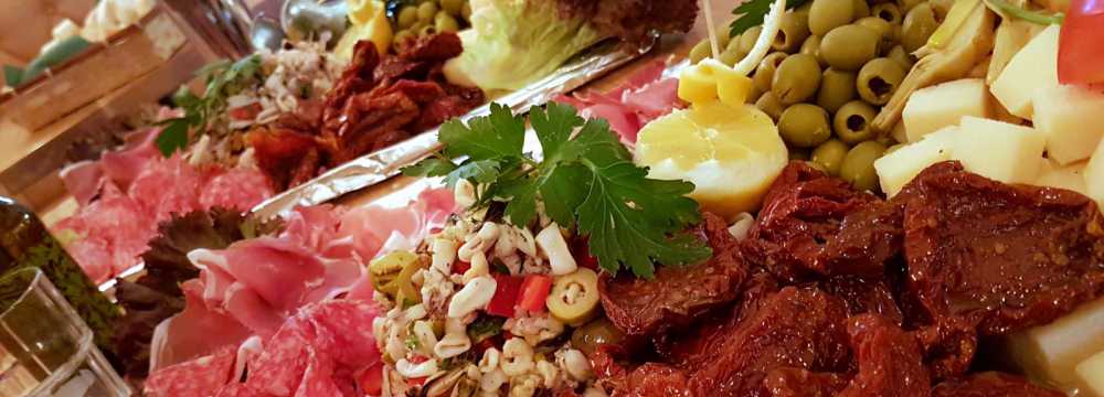 Frau Hopf im Schlo�caf� in T�bingen