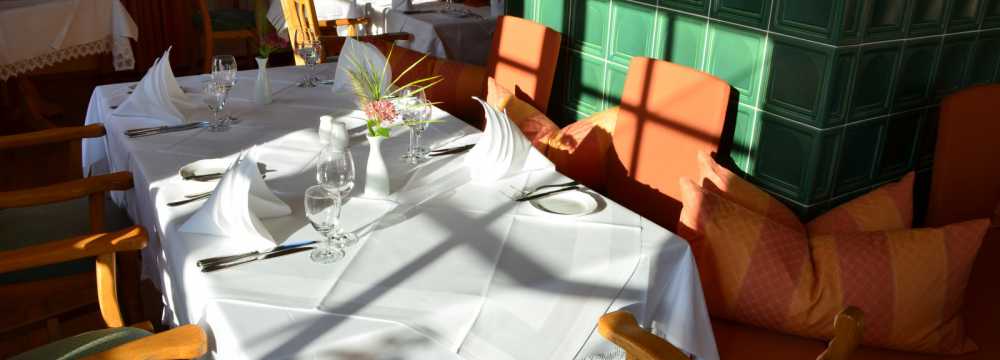 Restaurant 'Gute Stube' im Hotel Haferland in Wieck
