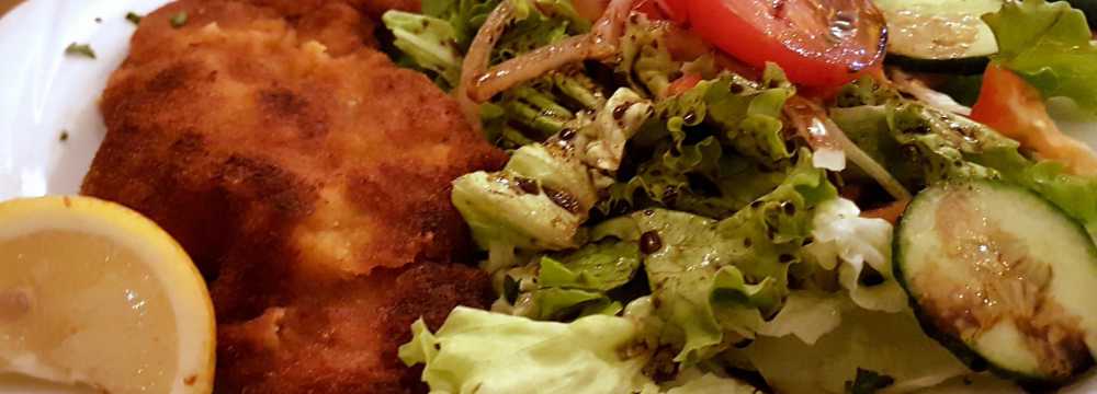 Frau Hopf im Schlo�caf� in T�bingen