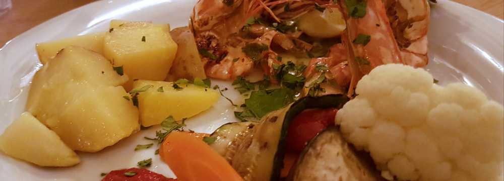 Frau Hopf im Schlo�caf� in T�bingen