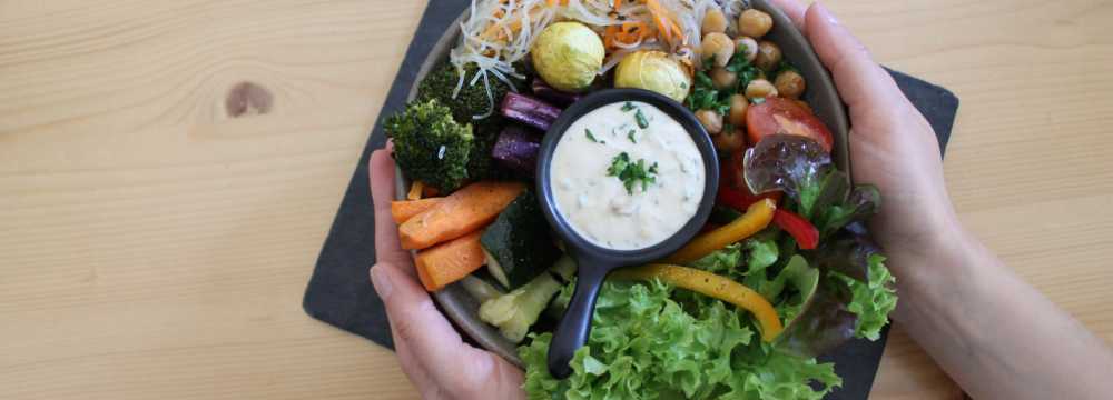 Restaurants in Mainz: Salute - vegetarische & vegane Kche