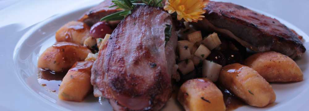 Restaurant blaue Ente im Waldhotel Sch�ferberg in Espenau