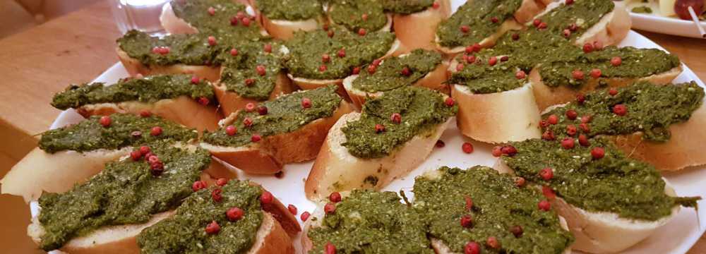 Frau Hopf im Schlo�caf� in T�bingen