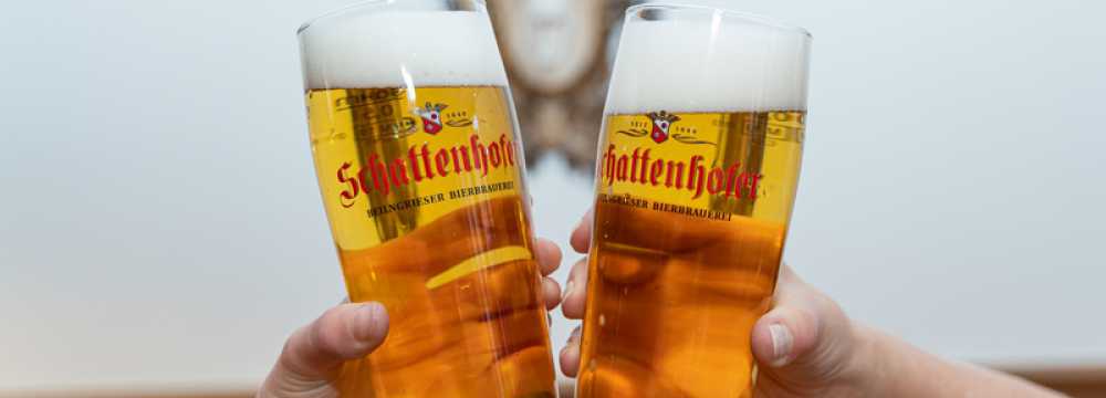 Br�ust�berl  Biergarten Hotel Schattenhofer in Beilngries