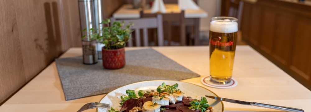 Restaurants in Beilngries: Brustberl  Biergarten Hotel Schattenhofer