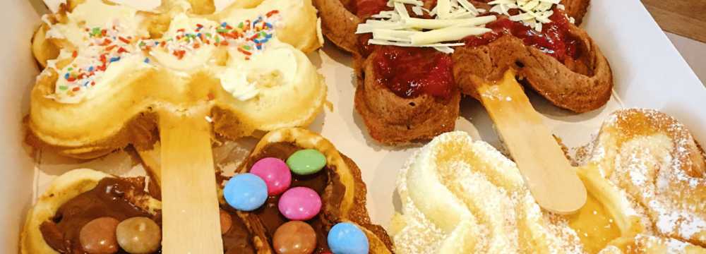 Caf� Waffeloase in Darmstadt-Bessungen