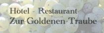 Logo von Hotel Restaurant Zur Goldenen Traube in Traben-Trarbach