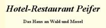 Logo von Hotel-Restaurant Peifer in Brodenbach