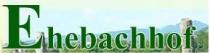 Logo von Ehebachhof Caf-Restaurant in M�llheim-Britzingen