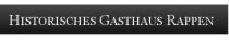 Logo von Restaurant Gasthaus Rappen in Rheinau