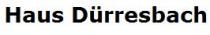 Logo von Restaurant Haus D�rresbach in Hennef-Soeven