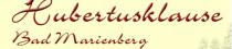 Restaurant Hubertusklause in Bad Marienberg