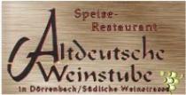 Logo von Restaurant Altdeutsche Weinstube in D�rrenbach