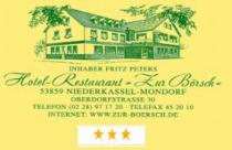 Hotel Restaurant Zur B�rsch in Niederkassel-Mondorf