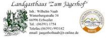 Logo von Restaurant Landgasthaus Zum Jgerhof in Erfweiler in der Pfalz Logo von Restaurant Landgasthaus Zum Jgerhof in Erfweiler in der Pfalz