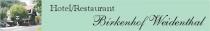 Logo von Hotel Restaurant Birkenhof in Weidenthal