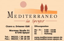 Logo von Restaurant Mediterraneo in Speyer