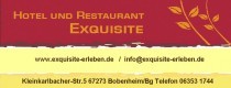 Logo von Restaurant  Hotel Exquisite  in Bobenheim am Berg