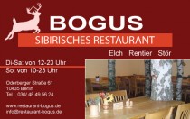 Logo von Restaurant Bogus in Berlin