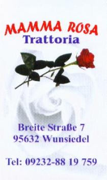 Logo von Restaurant Trattoria  Albergo Mammarosa in Wunsiedel