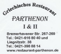 Logo von Parthenon Restaurant in Bremen