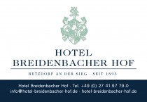 Logo von Restaurant Hotel Breidenbacher Hof GmbH  Co KG in Betzdorf