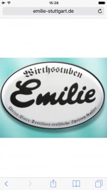Logo von Restaurant Weinstube Emilie in Stuttgart
