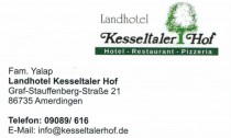 Logo von Restaurant Landhotel Kesseltaler Hof in Amerdingen