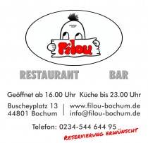 Logo von FILOU  Restaurant  Bar in Bochum