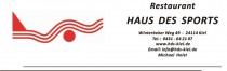 Logo von Restaurant Haus des Sports in Kiel