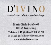 Logo von Divino Restaurant  Catering GmbH in Grfelfing