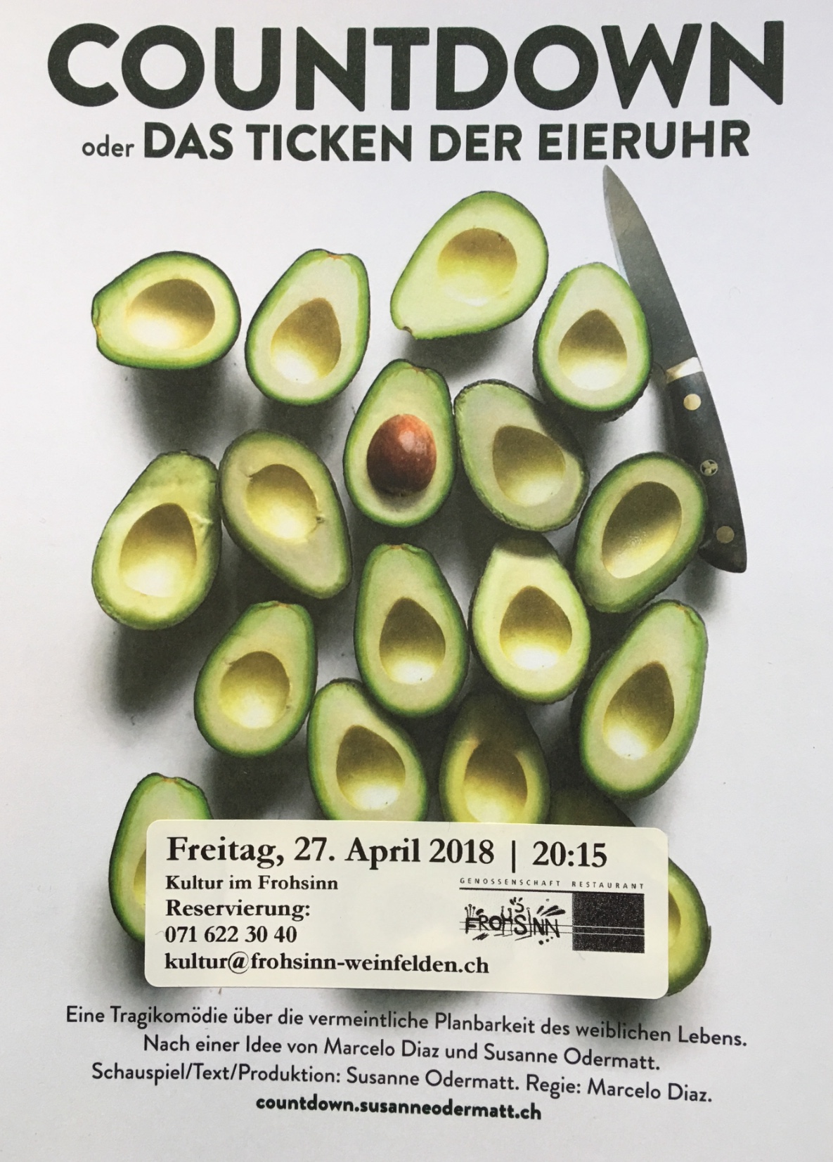 Countdown oder das Ticken der Eieruhr