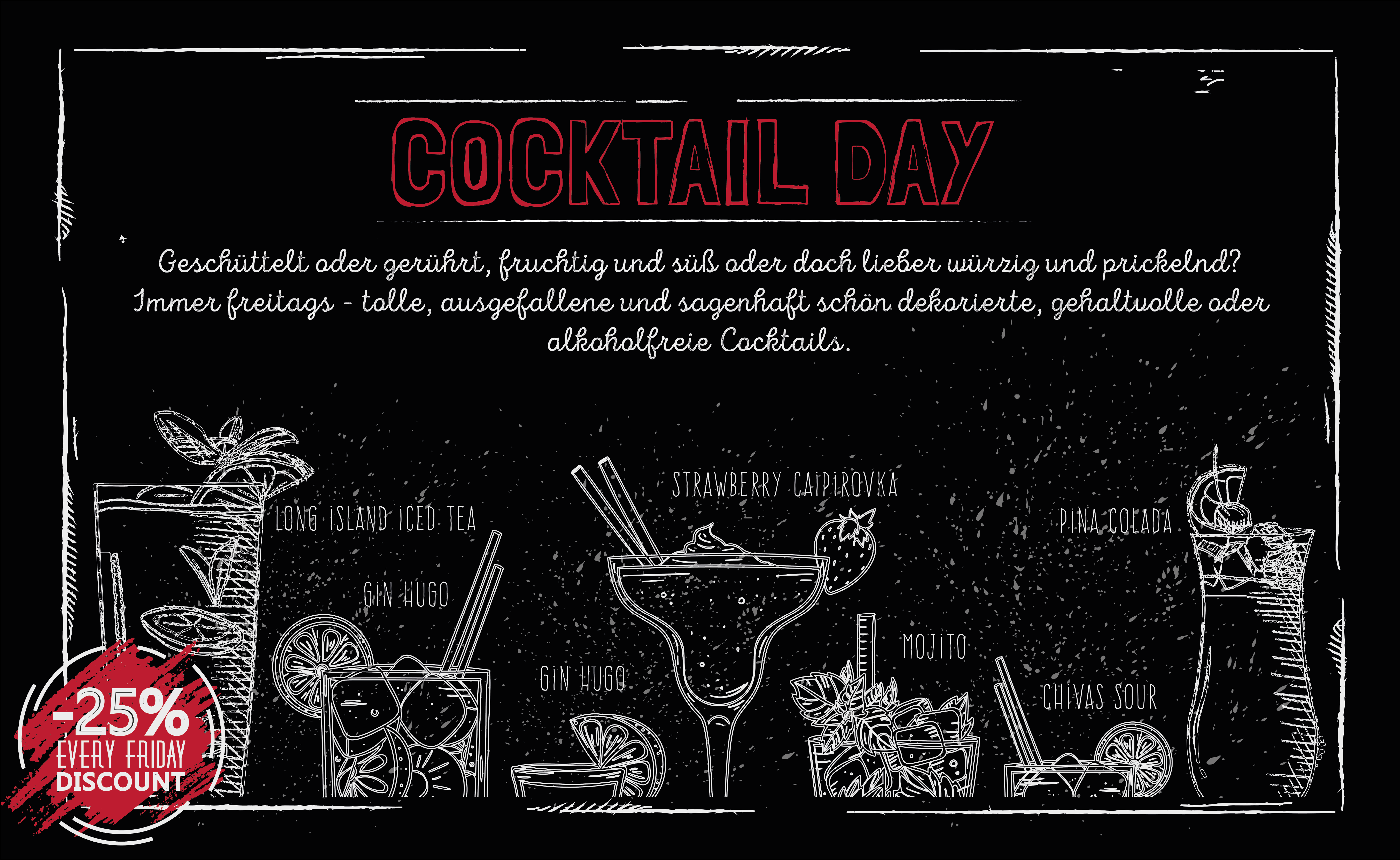 COCKTAIL DAY - Freitag
