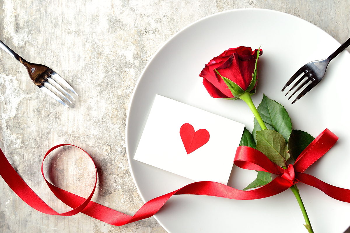 Valentinstags Menü