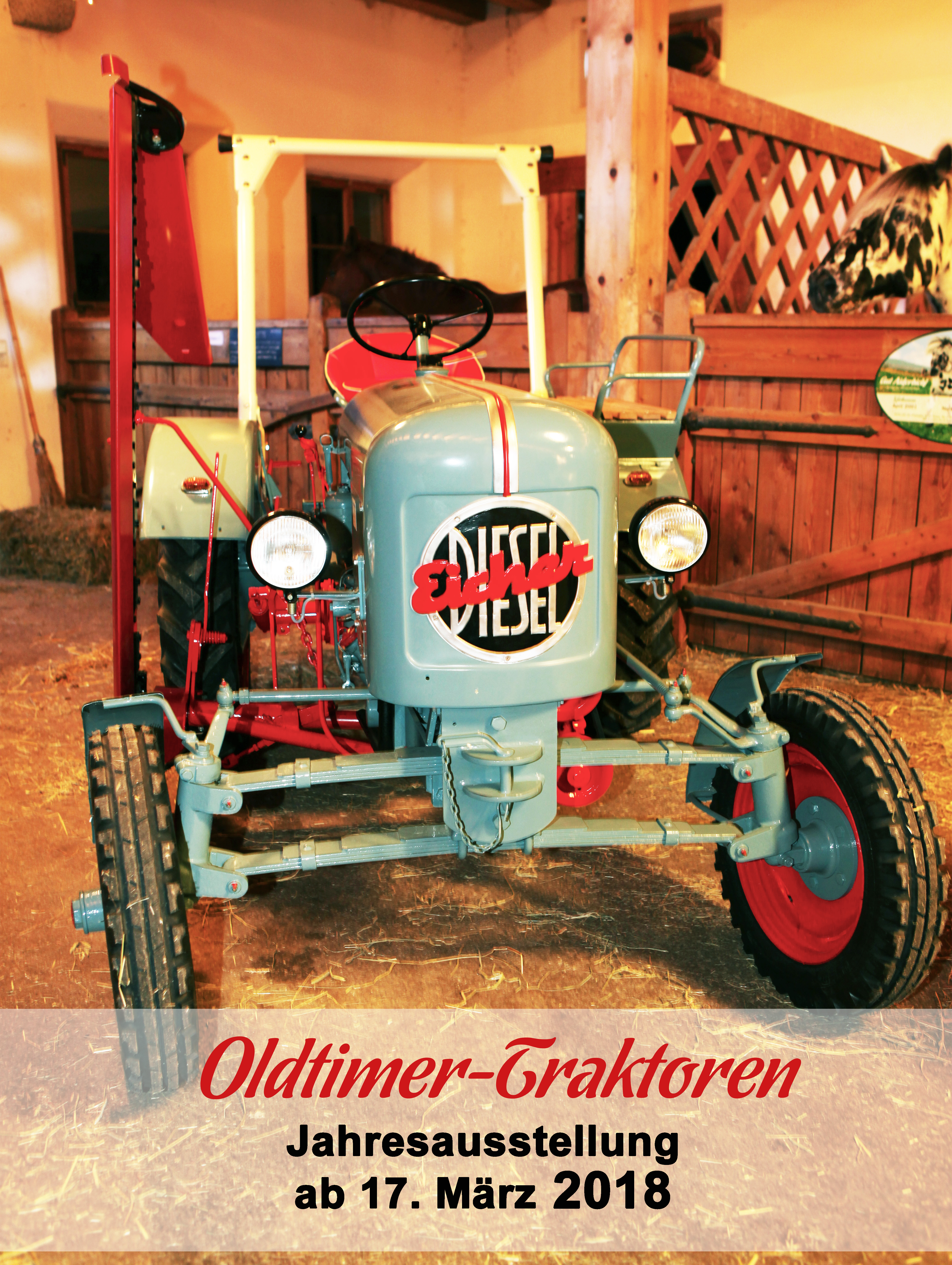 Oldtimer-Traktoren Jahresausstellung
