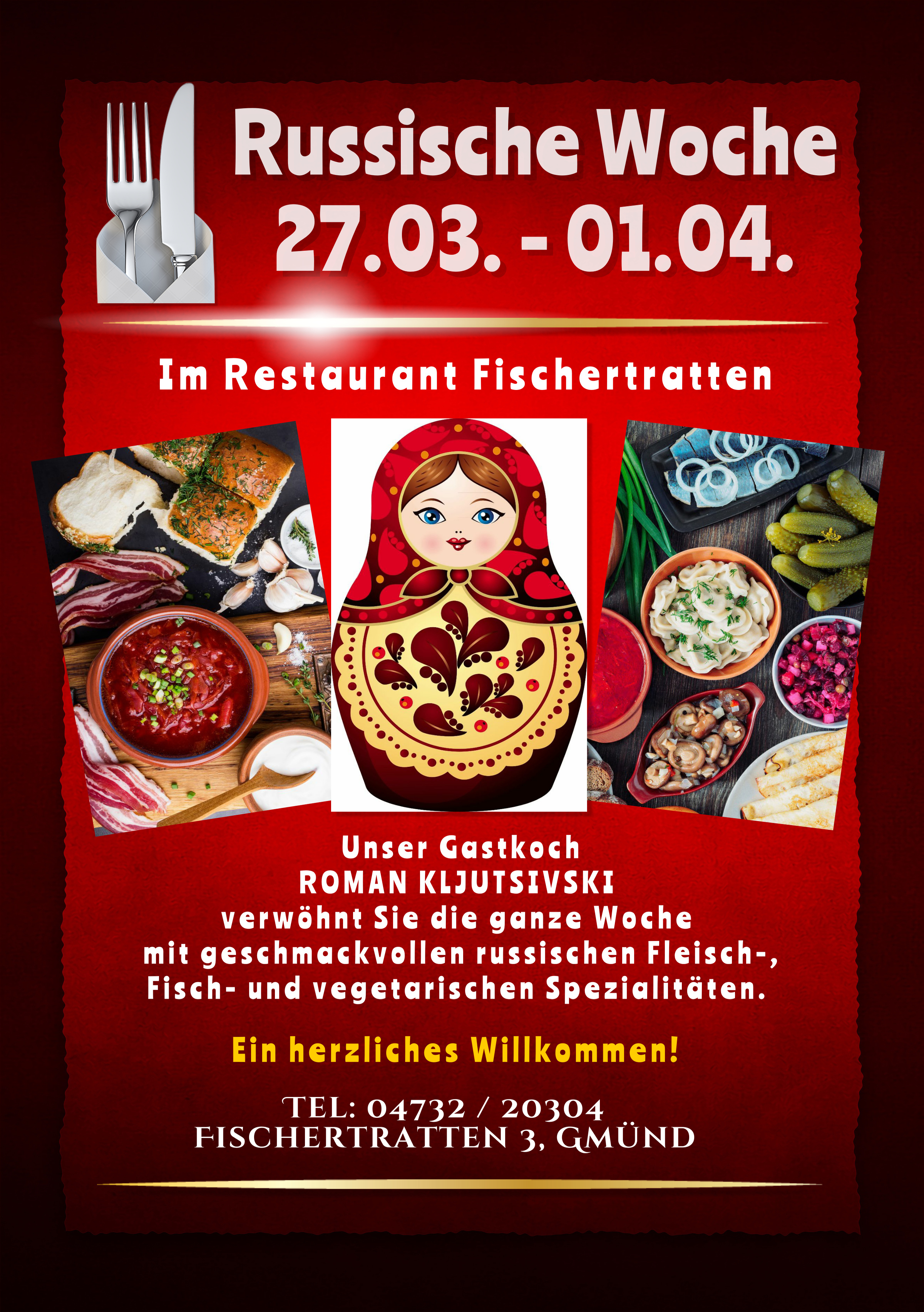 WOCHE DER RUSSISCHEN KÜCHE